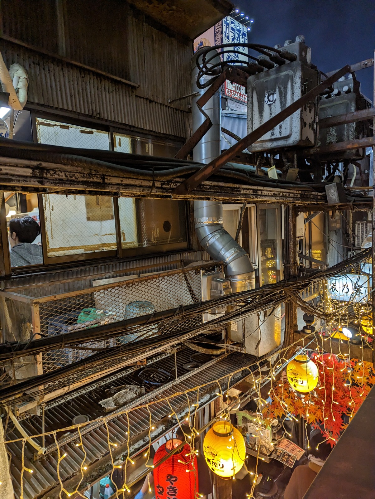 Weathered wood and lantern detail — Tokyo reference